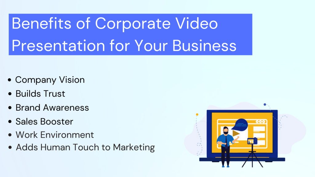 Benefits of Corporate Video Presentation for your Business