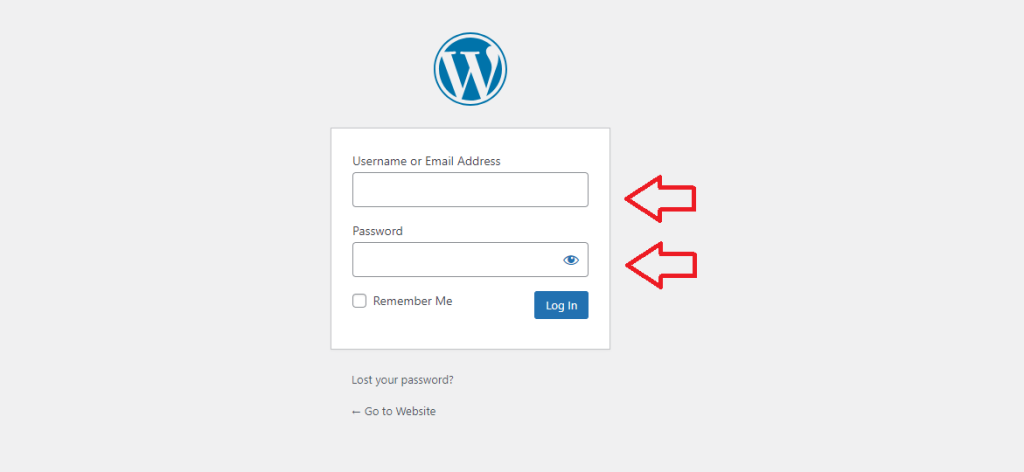 WordPress Admin Dashboard